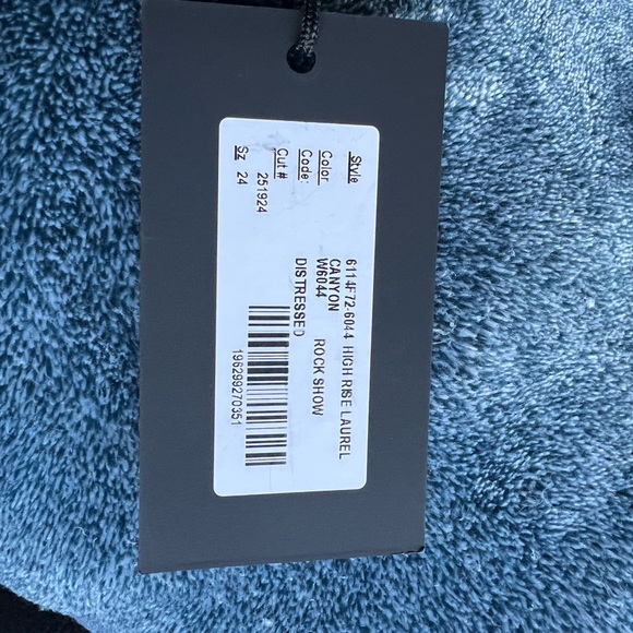 PAIGE High Rise Bootcut Jeans Transcend Vintage Stretch Medium Wash Blue Women - Picture 9 of 10